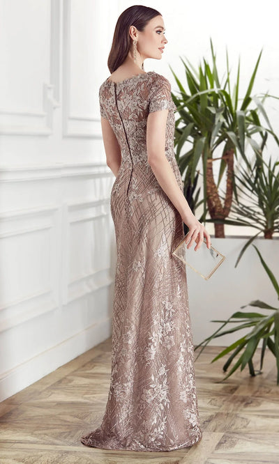 Alyce Paris 27525 - Sequin Lace V-Neck Formal Dress Formal Gowns
