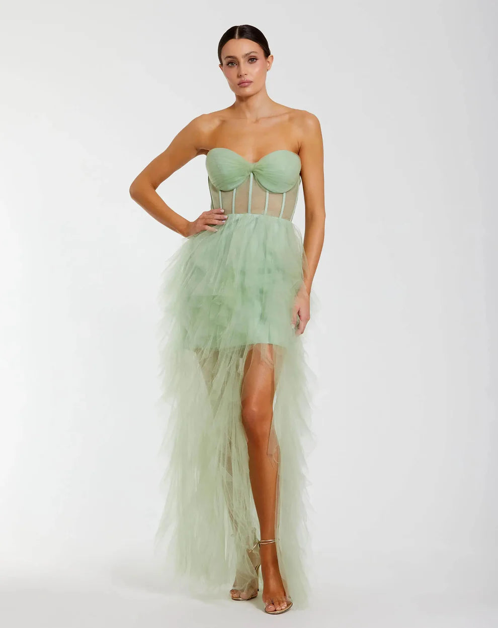 Mac Duggal 27532 - Sweetheart Strapless Prom Gown