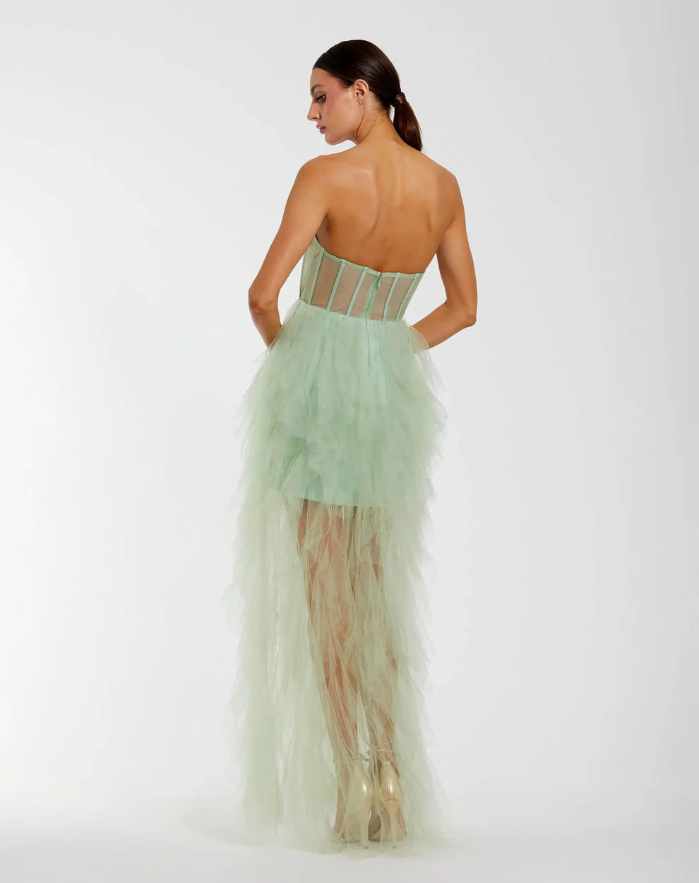 Mac Duggal 27532 - Sweetheart Strapless Prom Gown