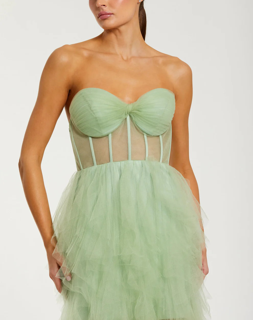 Mac Duggal 27532 - Sweetheart Strapless Prom Gown