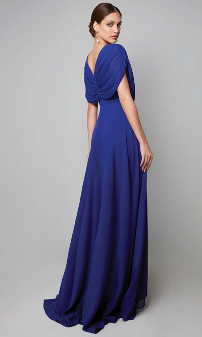 Alyce Paris 27592 - Tiered Skirt Beaded Waist Dress Mother of the Bride Dresses