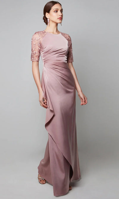 Alyce Paris 27601 - Ruched Waist Jewel Neckline Gown Mother of the Bride Dresses