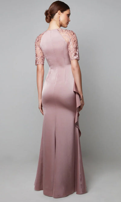 Alyce Paris 27601 - Ruched Waist Jewel Neckline Gown Mother of the Bride Dresses