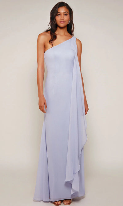 Alyce Paris 27603 - Asymmetric Side Slit Gown with Cape Prom Dresses