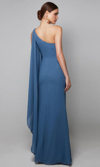 Alyce Paris 27603 - Asymmetric Side Slit Gown with Cape Prom Dresses