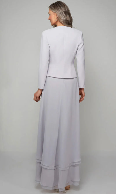 Alyce Paris 27608 - Layered Skirt Embroidered Dress with Jacket Mother of the Bride Dresses