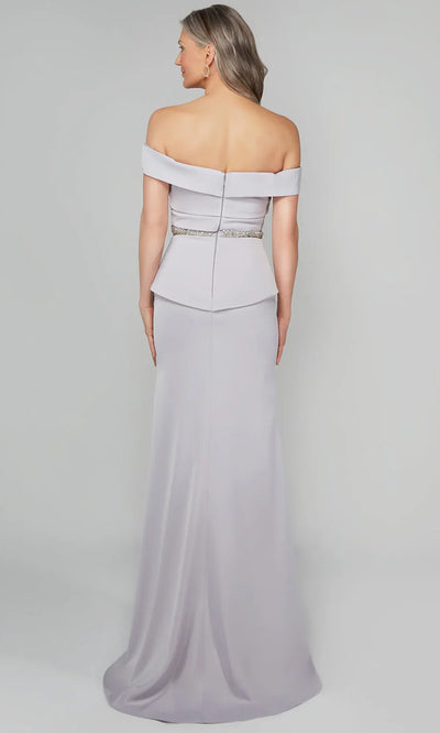 Alyce Paris 27610 - Pleated Bodice Off Shoulder Gown with Slit