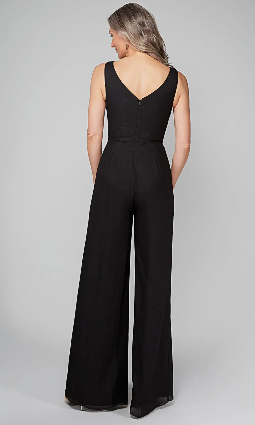 Alyce Paris 27633 - Elegant Flutter Sleeve Two-Piece Ensemble Formal Pantsuits