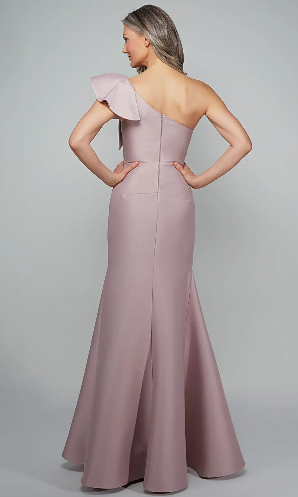Alyce Paris 27641 - Mikado One Shoulder Mermaid Evening Gown Mother of the Bride Dresses