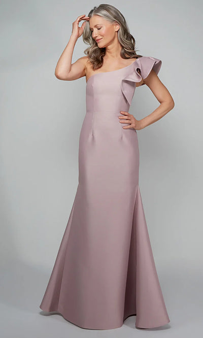 Alyce Paris 27641 - Mikado One Shoulder Mermaid Evening Gown Mother of the Bride Dresses