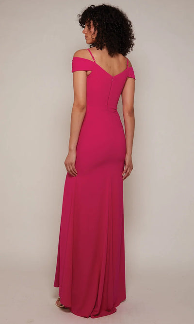 Alyce Paris 27645 - Beaded Waist Sheath Evening Gown Prom Dresses