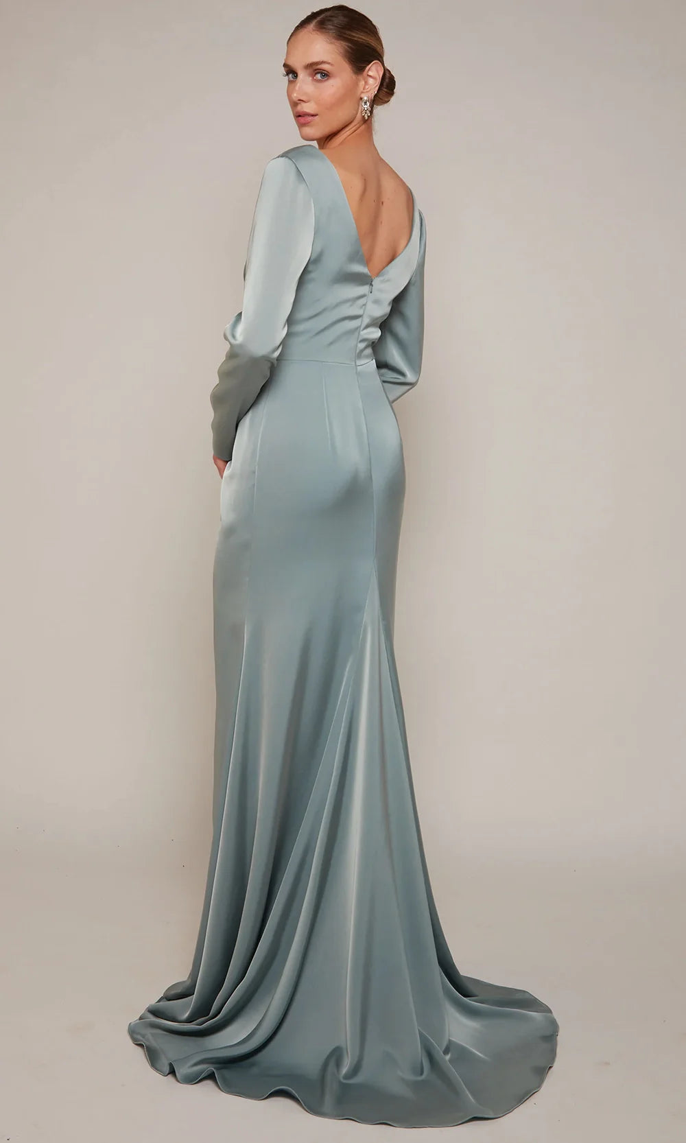 Alyce Paris 27694 - Surplice V-Neck Ruched Formal Gown Evening Dresses