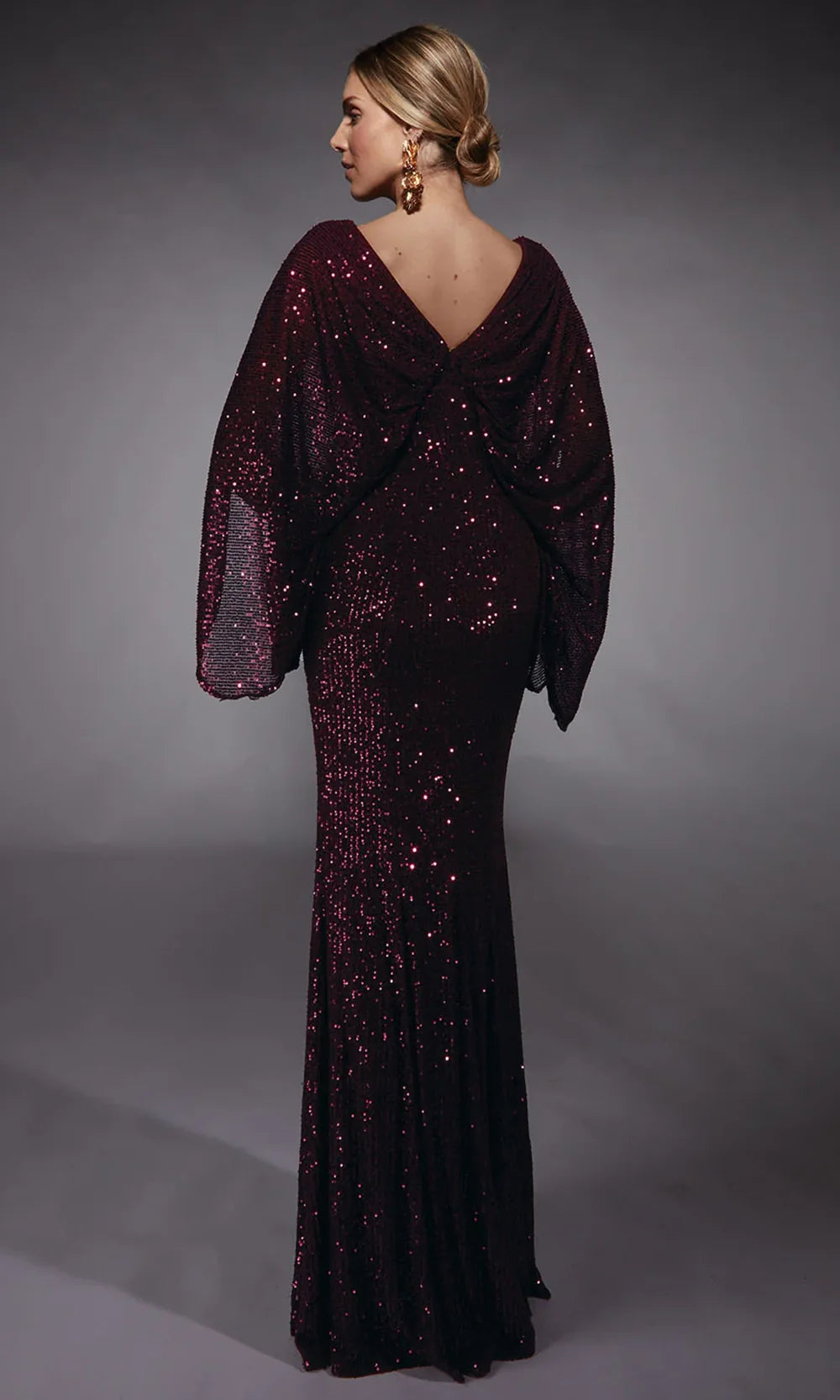 Alyce Paris 27703 - V-Neck Sheath Gown with Sequins Prom Dresses