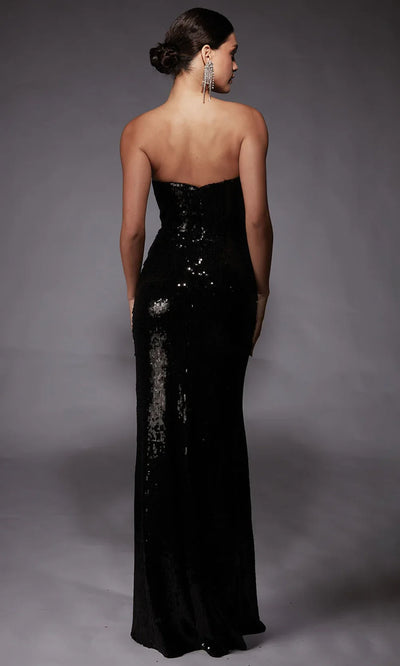 Alyce Paris 27704 - Sequin Encrusted Cowl Neckline Gown Prom Dresses