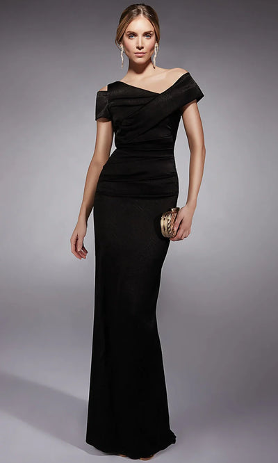 Alyce Paris 27710 - Cap Sleeve Textured Charmeuse Dress Mother of the Bride Dresses