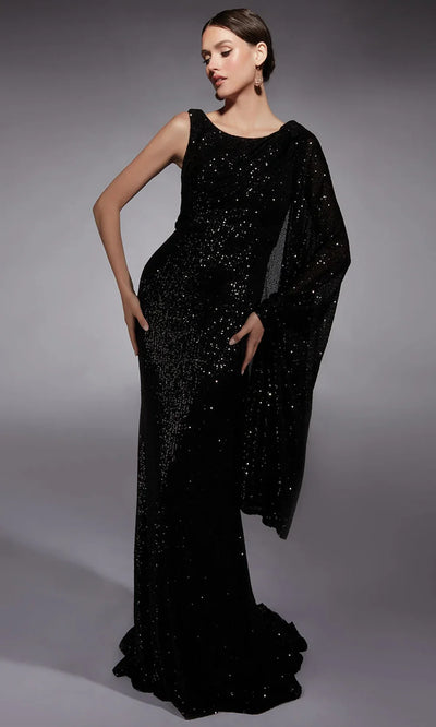 Alyce Paris 27718 - Scoop Neck Embellished Evening Dress Mother of the Bride Dresses