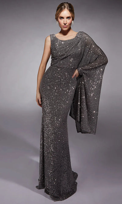 Alyce Paris 27718 - Scoop Neck Embellished Evening Dress Mother of the Bride Dresses