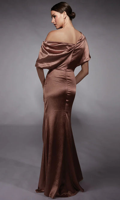 Alyce Paris 27721 - Short Sleeve High Slit Formal Dress Mother of the Bride Dresses