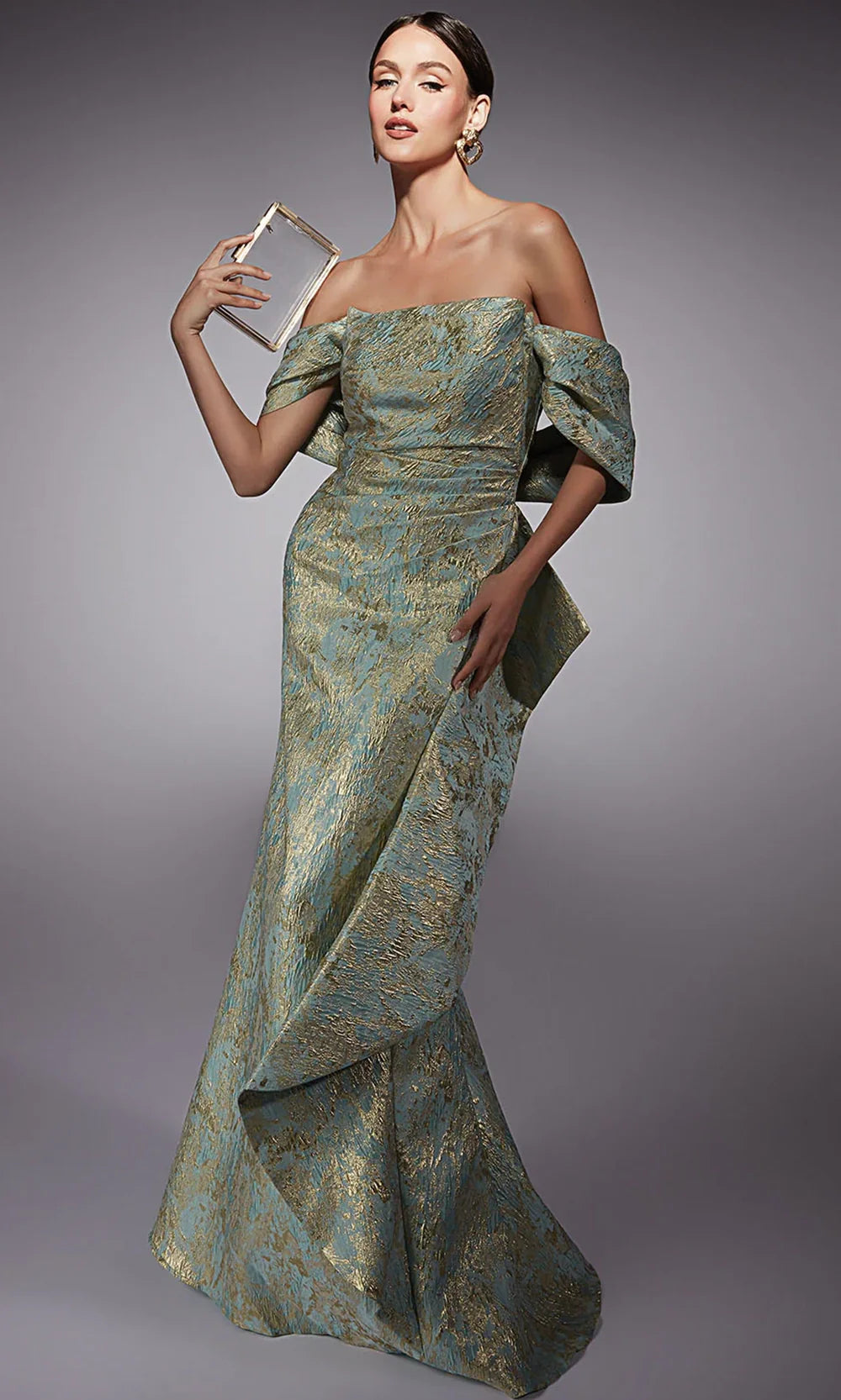 Alyce Paris 27750 - Straight Neckline Fit N Flare Dress Prom Dresses