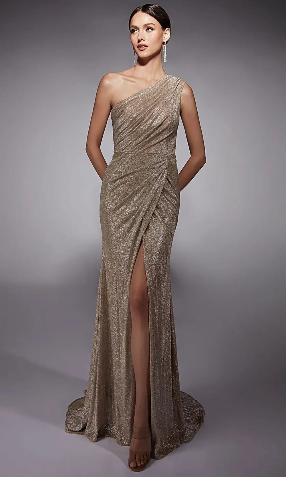 Alyce Paris 27763 - Asymmetric Column Evening Dress Prom Dresses