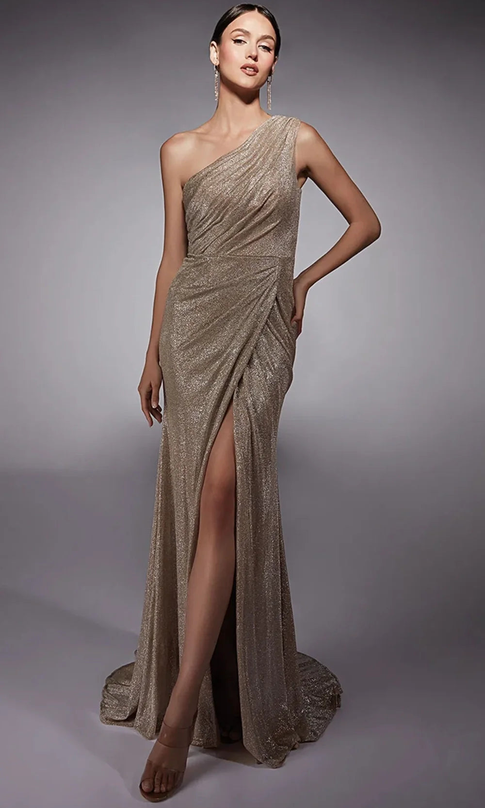 Alyce Paris 27763 - Asymmetric Column Evening Dress Prom Dresses