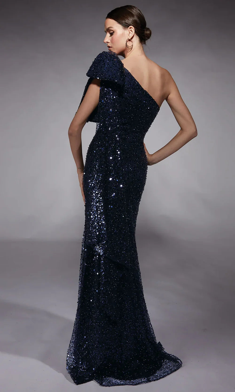 Alyce Paris 27771 - Asymmetric Beaded Mesh Evening Dress Evening Dresses