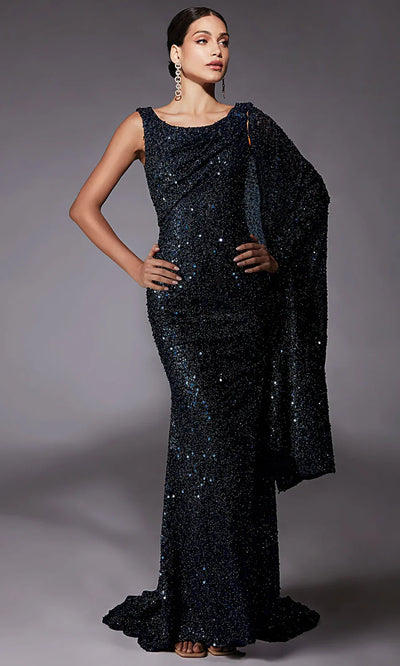 Alyce Paris 27772 - Elegant Scoop Neck Beaded Tulle Gown Evening Dresses