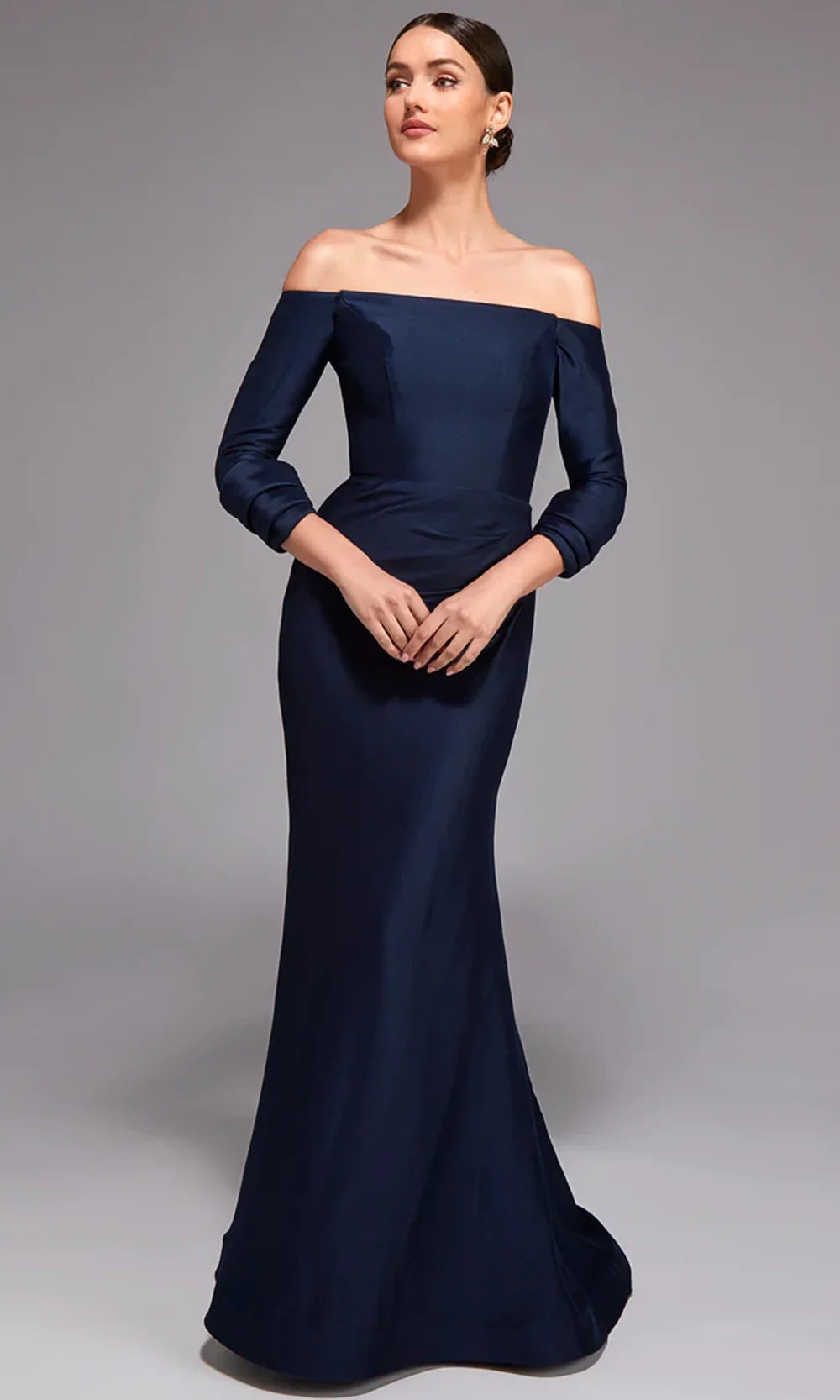 Alyce Paris 27782 - Fitted Evening Dress with Pleated Waist Mother of the Bride Dresses