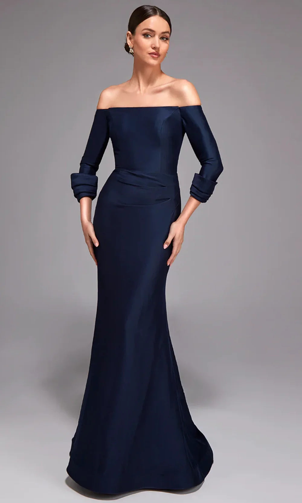 Alyce Paris 27782 - Fitted Evening Dress with Pleated Waist Mother of the Bride Dresses