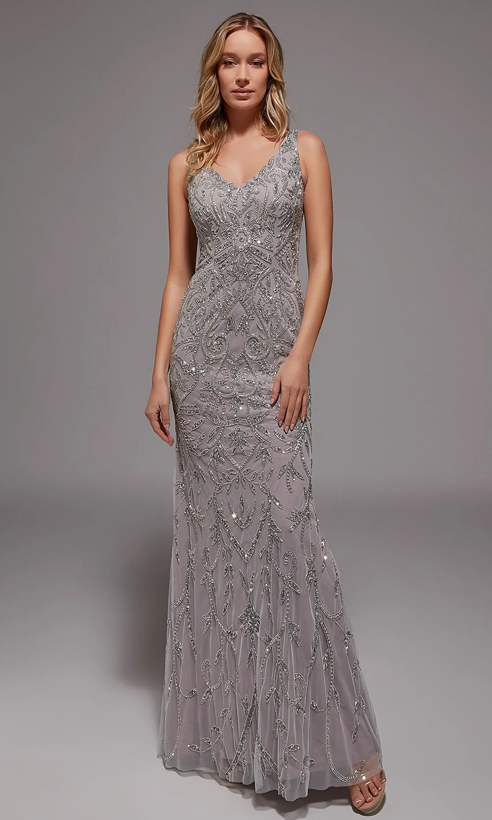 Alyce Paris 27799 - Sleeveless Sparkling Formal Dress Prom Dresses