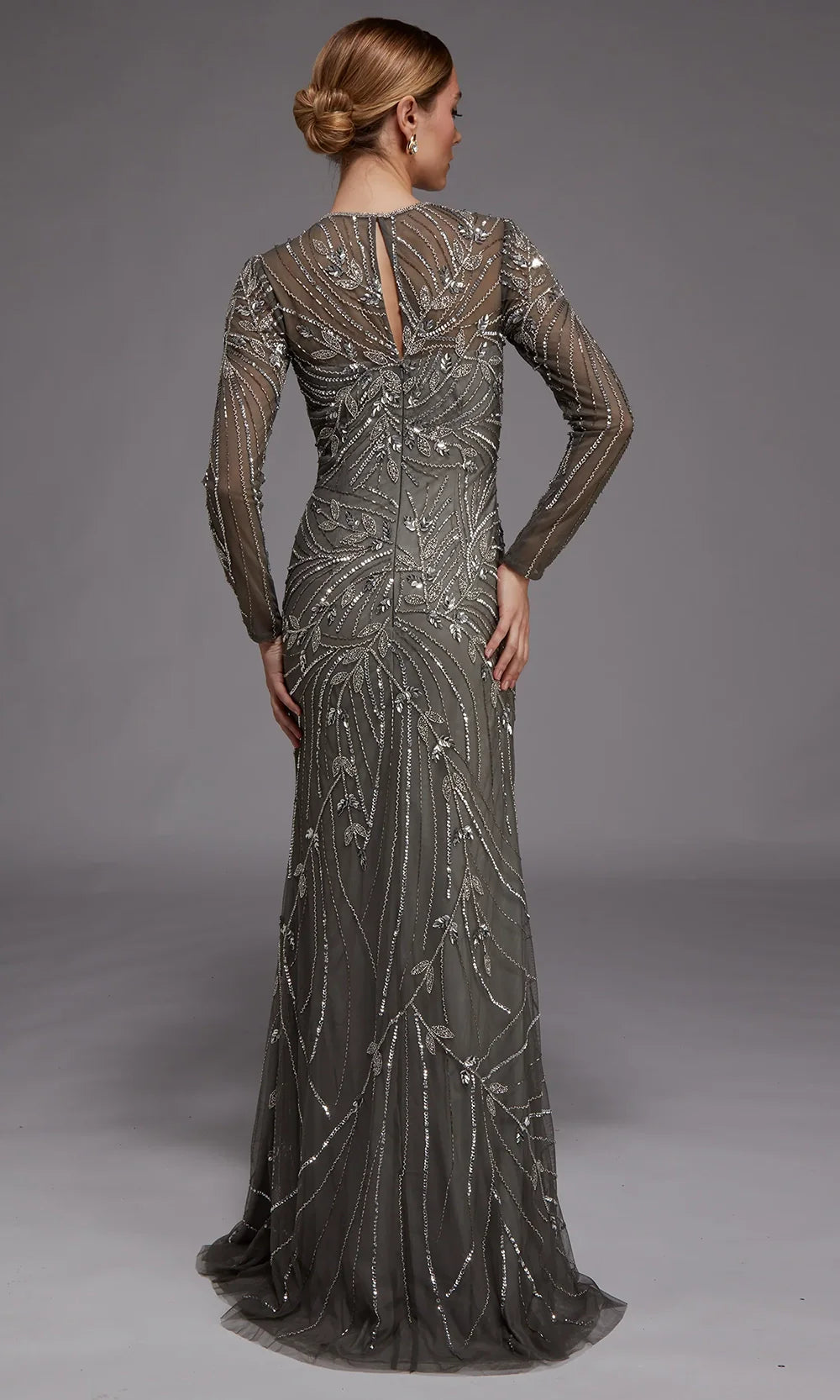 Alyce Paris 27801 - Glam Fitted Beaded Slit Dress Mother of the Bride Dresses