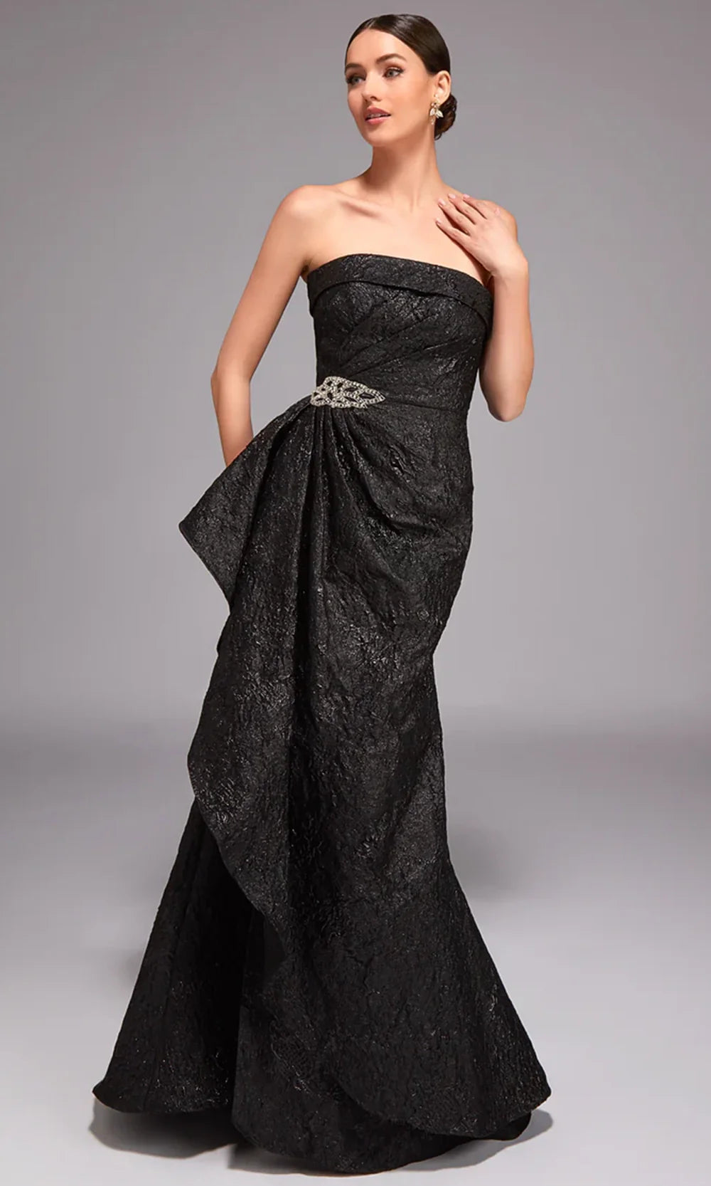 Alyce Paris 27818 - Elegant Textured Strapless Evening Dress Mother of the Bride Dresses