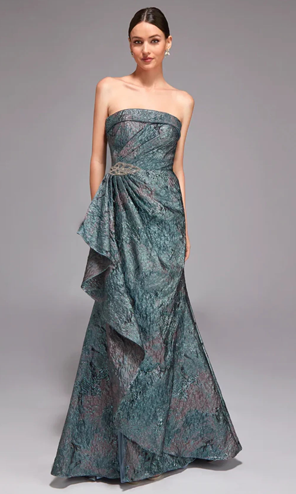 Alyce Paris 27818 - Elegant Textured Strapless Evening Dress Mother of the Bride Dresses