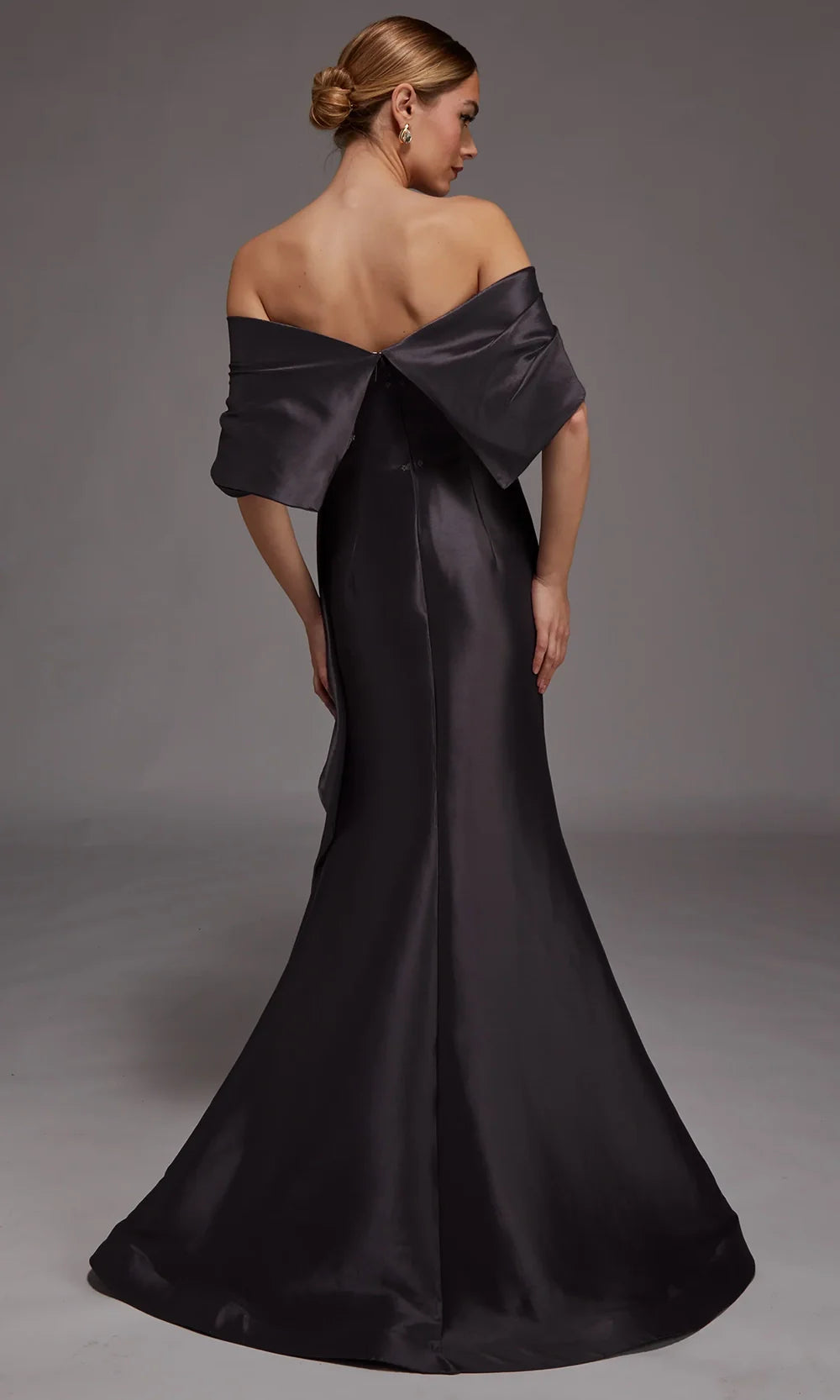 Alyce Paris 27822 - Folded Neckline Fitted Formal Gown Mother of the Bride Dresses