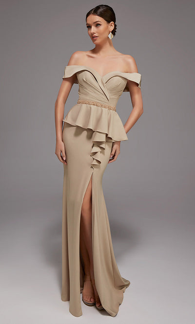 Alyce Paris 27857 - Ruched Wrap Bodice Sweetheart Gown Formal Gowns