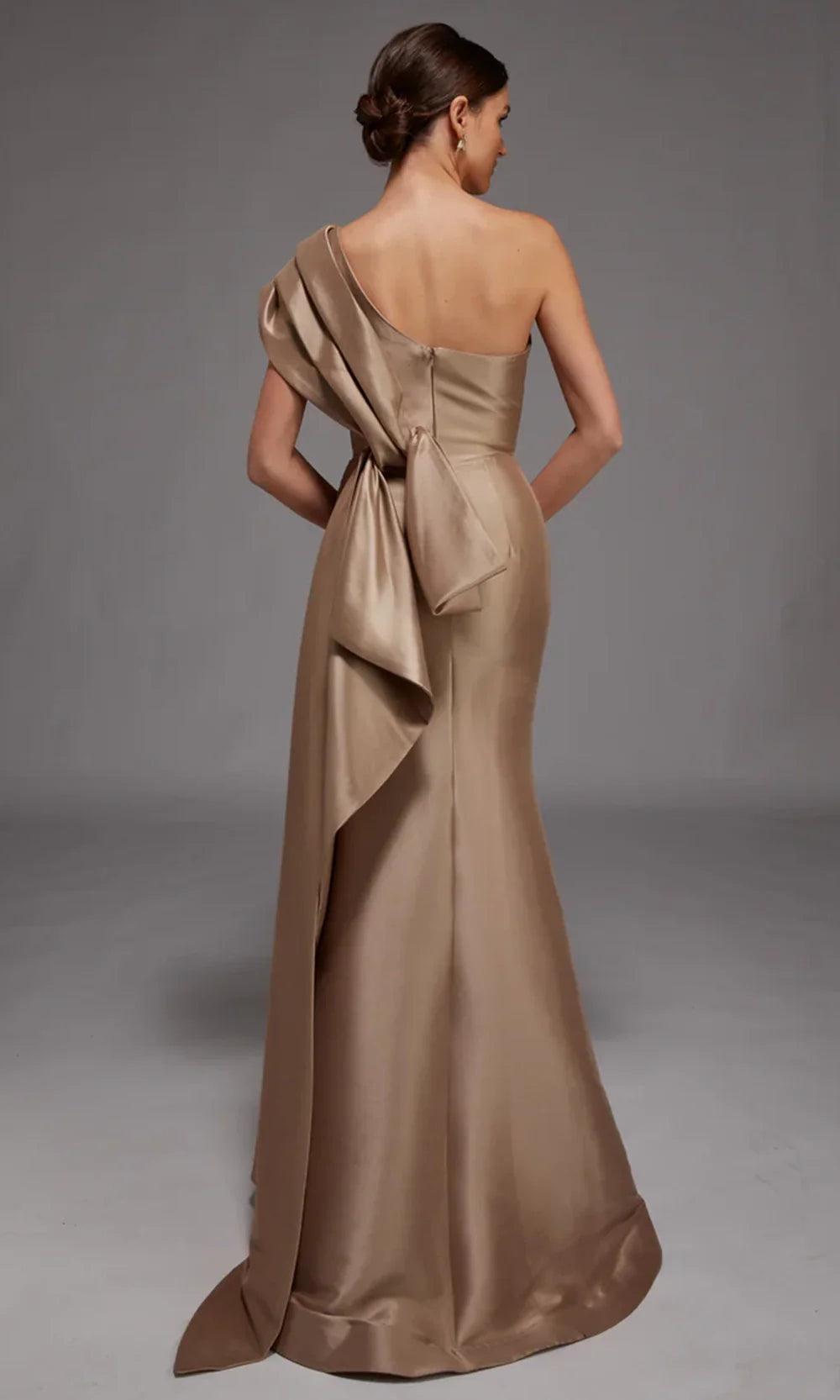 Alyce Paris 27838 - Draped One-Shoulder Mermaid Dress