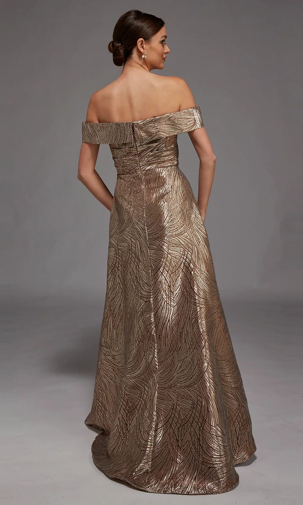Alyce Paris 27844 - Elegant A-Line Formal Dress with Structured Neckline Formal Gowns