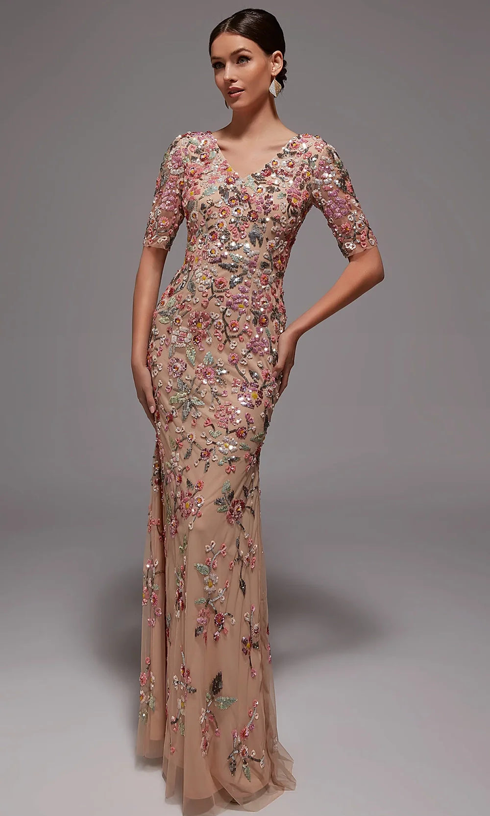 Alyce Paris 27848 - Embellished Fitted Gown Formal Gowns