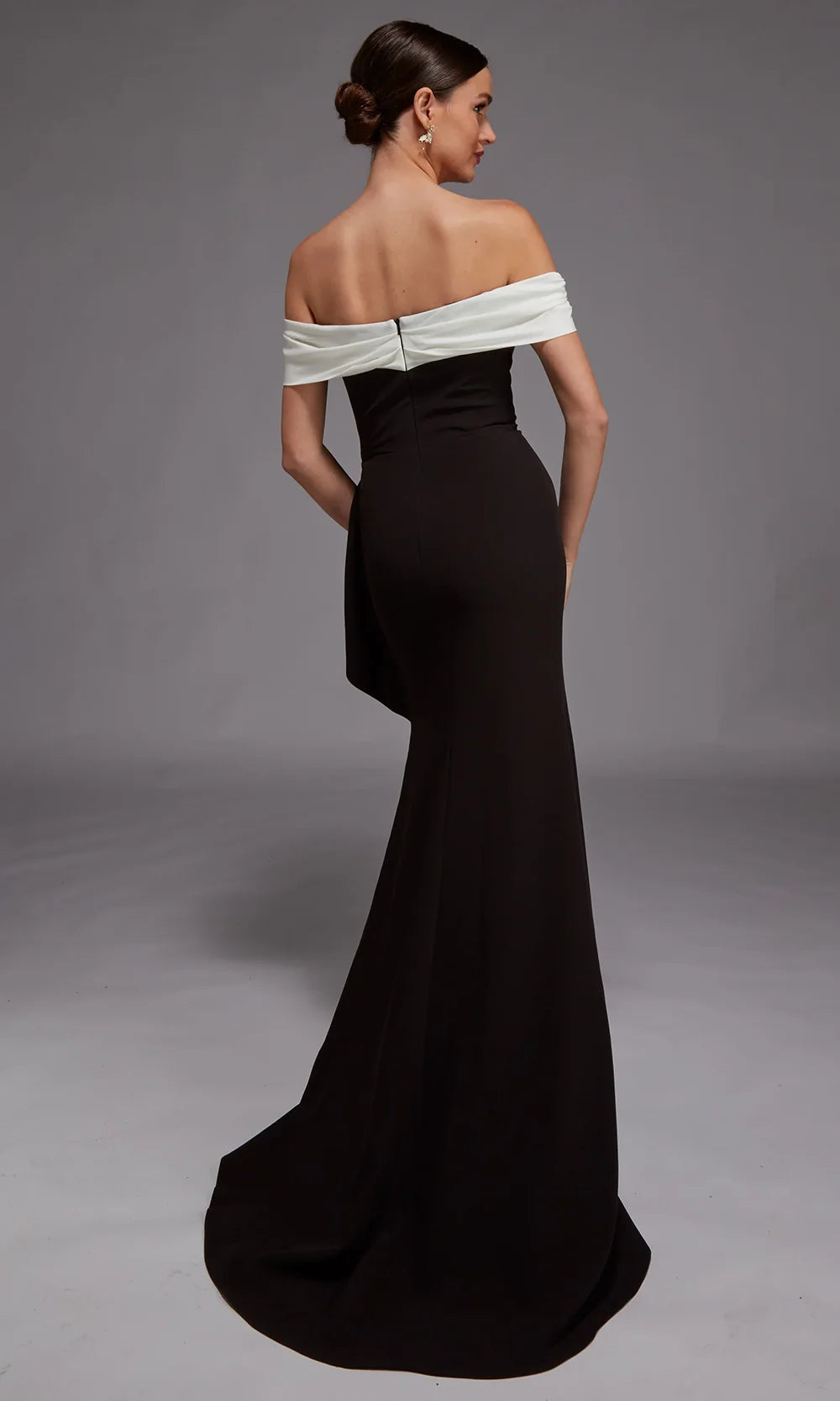 Alyce Paris 27877 - Elegant Draped Neck Formal Dress Formal Gowns