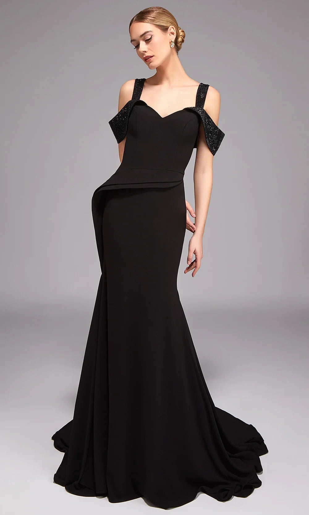Alyce Paris 27878 - Fitted Formal Dress with Beaded Strap Detail Formal Gowns