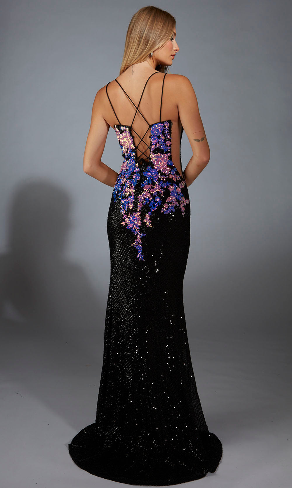 Aerie Couture 279 - Long Sequins Sheath Dress