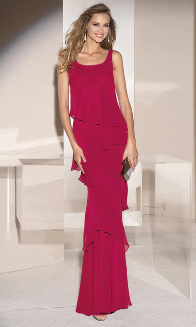 Alyce Paris 29292 - Beaded Trim Scoop Neck Gown with Jacket Evening Dresses