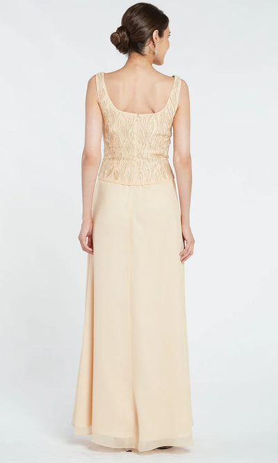 Alyce Paris 29953 - Beaded Scoop Neckline Gown with Jacket Mother of the Bride Dresses