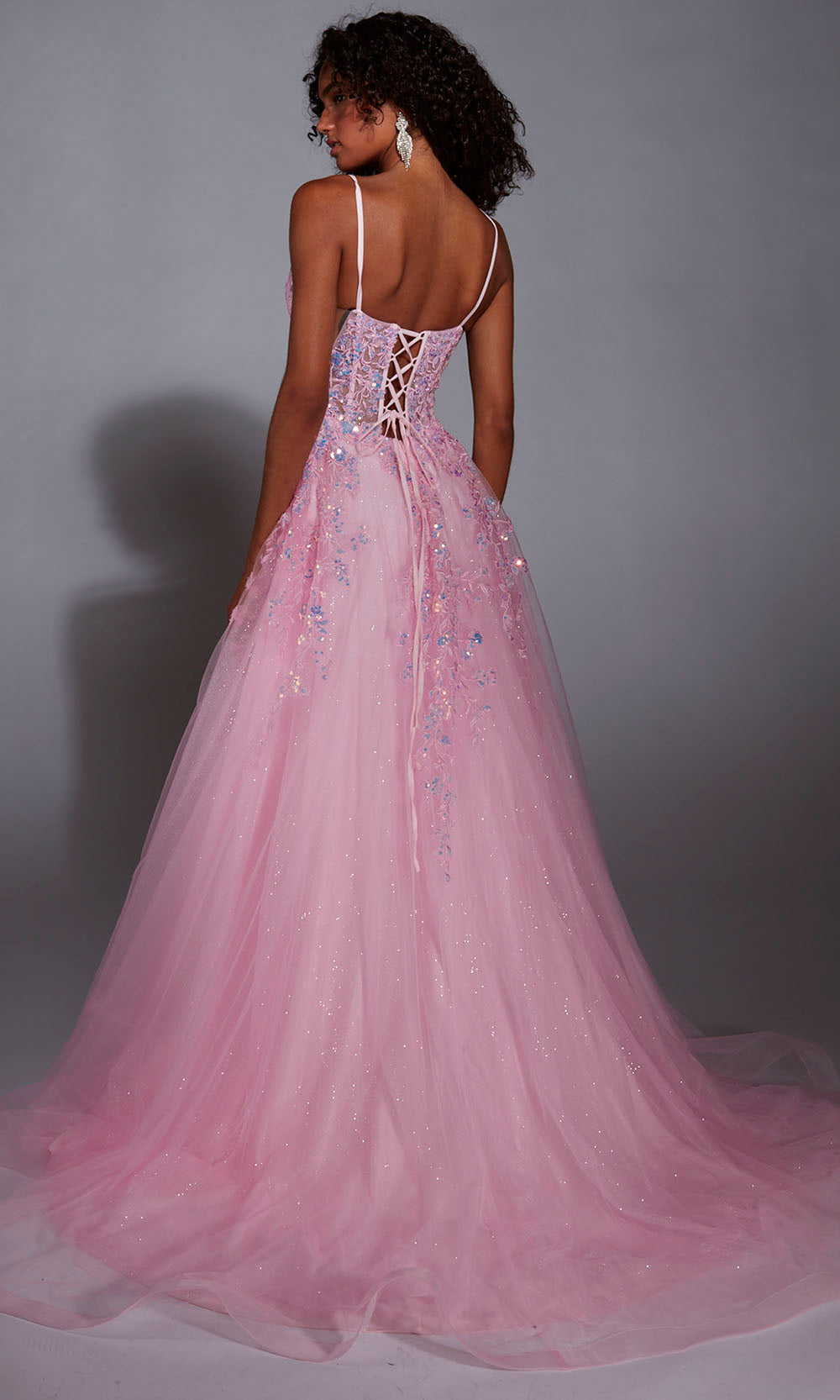 Aerie Couture 299 - Long Tulle/Lace/Pockets A-Line Dress