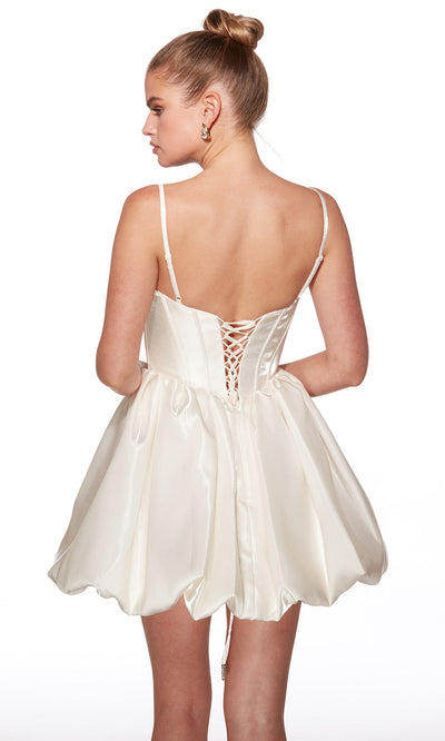 Alyce Paris 30012 - Corset Sweetheart Neck A-line Dress Cocktail Dresses