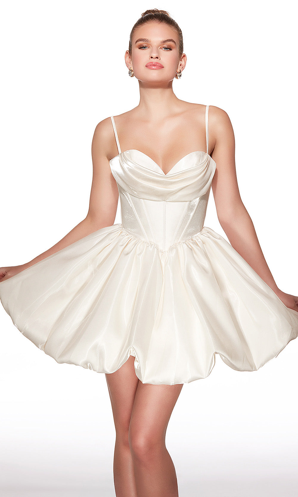 Alyce Paris 30012 - Corset Sweetheart Neck A-line Dress Cocktail Dresses