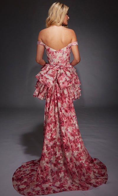 Alyce Paris 30034 - Sweetheart A-line Dress with Floral Organza Cocktail Dresses