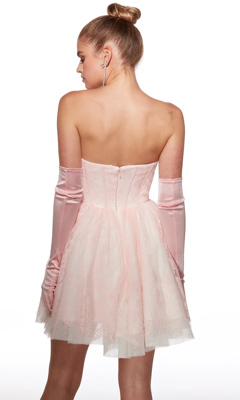 Alyce Paris 30041 - Short Lace Fit and Flare Party Dress Cocktail Dresses