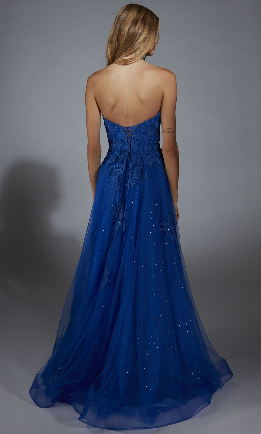 Aerie Couture 300 - Elegant Sweetheart Gown with Slit Prom Dresses