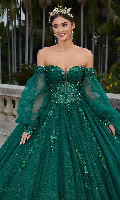 Ashley Lauren 30116 - Sequin Appliqued Sweetheart Ballgown Quinceanera Dresses